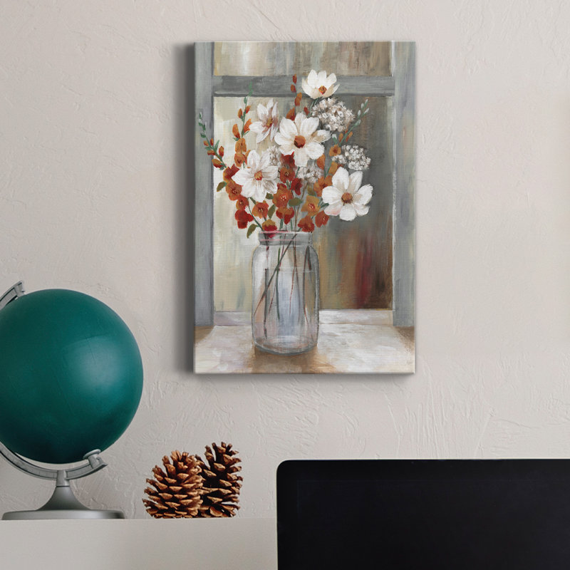 Brume d'automne - reproduction sur toile tendue, H 60 po x l 40 po x P 1 po