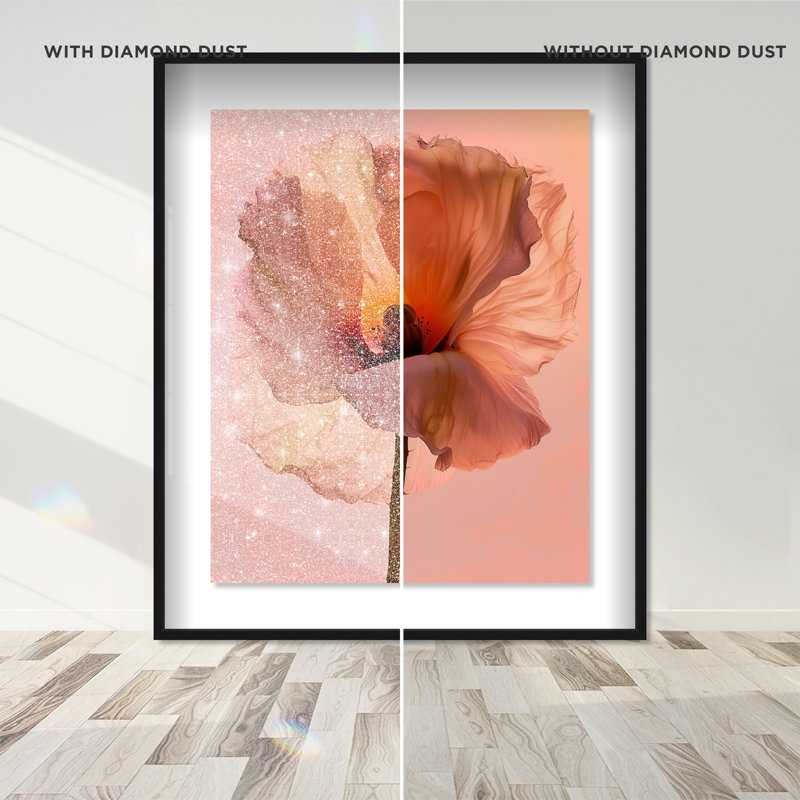 Amber Radiance I Framed Graphic Art, 31.5"H x 25.5"W, Black Shadowbox