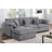 6 - Piece Chenille Sectional-1782697471