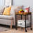 Solid Wood Top End Table