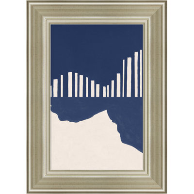 Navy Surge 1 Print by Thom Filicia
