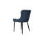 RUBENS UPHOLSTERED CHAIR - BOUCLE FABRIC - BLACK SAND POWDER COATED LEGS (PAIR)-466541135
