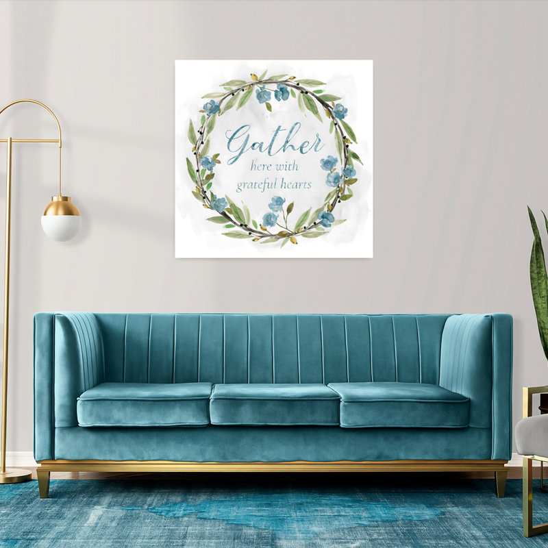 Gather Floral Wreath, H 36 po x l 36 po