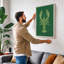 Lobster Study Botanical - Wrapped Canvas-1172833470-1172833465