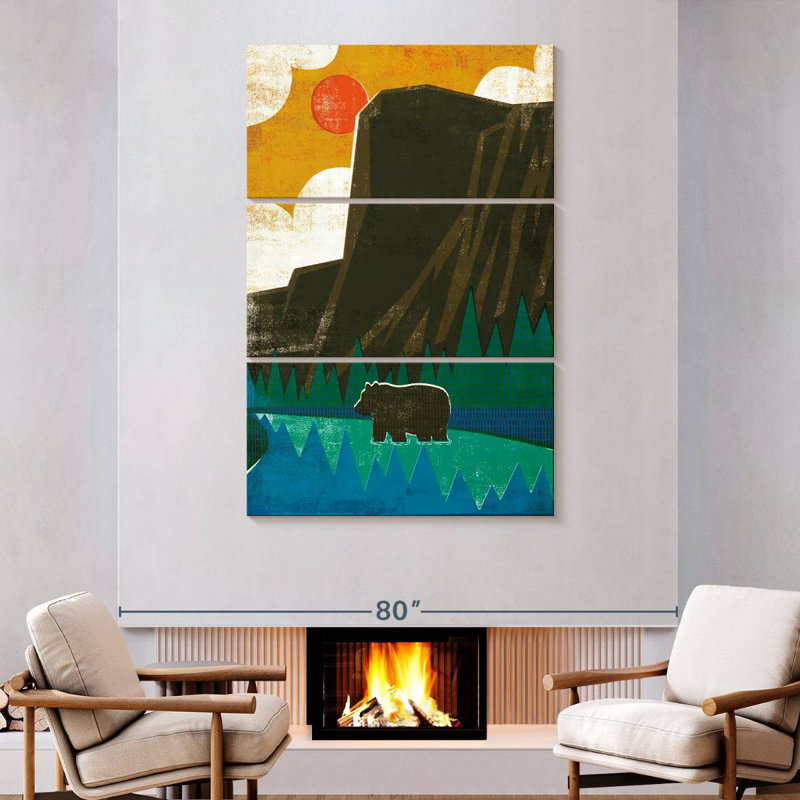 Brampt Big Sky III, 74" H x 48" W