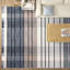 Tapis en laine / coton à tissage plat Anjail gris clair / noir-1328855509
