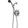 Pressure-Balanced Shower Faucet with Rough-in Valve and Monitor
