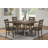 Transitional Extension Leaf Dining Table(Only Table)