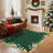 Christmas Area Rug Machine Washable Holiday Rug with Rubber Backing Non-Slip Low Pile Xmas Decorative Carpet, Stain-Resistant Merry Christmas Foldable Floor Covering-1475583838