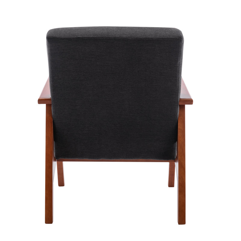 64 Cm Wide Armchair, Dark Grey