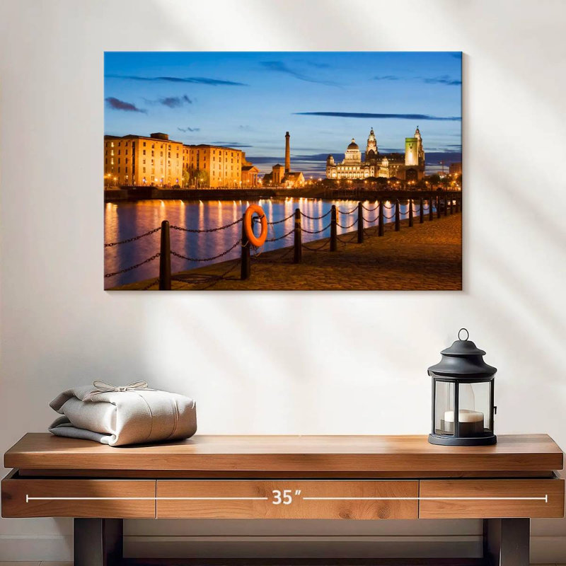 Albert Dock Waterfront, 16" H x 24" W