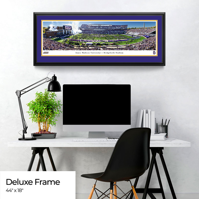 James Madison Dukes Football - Deluxe Frame