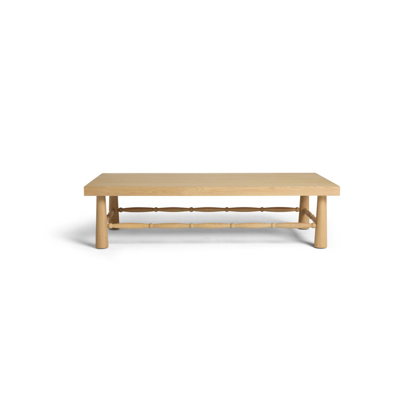 Hydrangea Coffee Table, White Oak