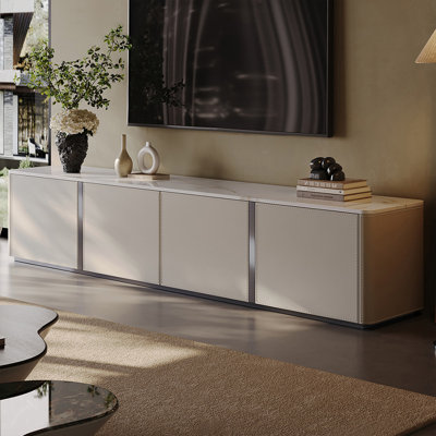 Gray Stone Manufactured Wood TV Stands