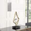 Abstract Lamp w/6" Crystal Sphere-38421244