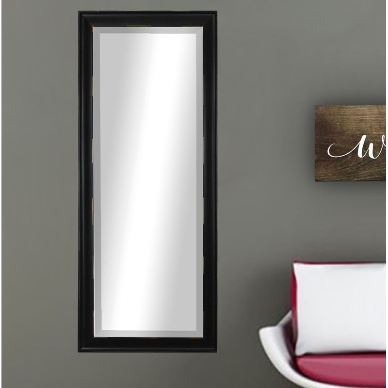 Rocklake Solid Wood Flat Mirror, 63.5" H x 25.5" W