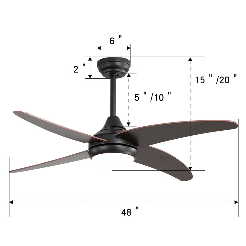 Ceiling Fan with LED Lights