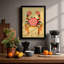 Decorative Crab Eclectic - Print-136650585-136650584