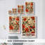 Série de pièces de la collection LVII de Wm Morris LVII - Toile tendue sur mesure - 3 pièces-360957426