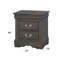 Table de chevet Louis Philippe-1347262502