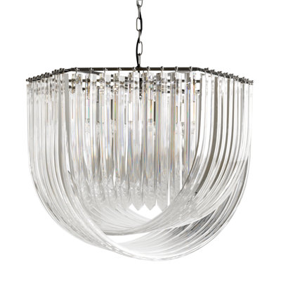 Hyeres 6 - Light Geometric Chandelier
