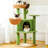 Cactus 42-Inch With Plush Perch & Hammock Cat Tree