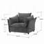 Fauteuil d'appoint simple en chenille-111796298