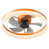 Orange/ White