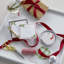 Red Hat Santa Beaded Coaster Set