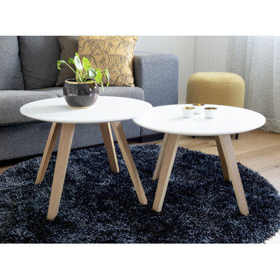 Holmestrand 2 Piece Coffee Table Set