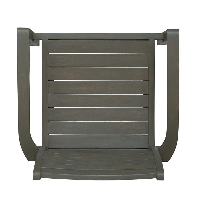 Chaises de salle à manger d'extérieur (excluant la table), Gris