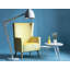 Kizzie Velvet Wingback Chair