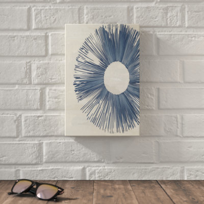 «Blue Burst I» par Melissa Wang - reproduction d'art sur toile