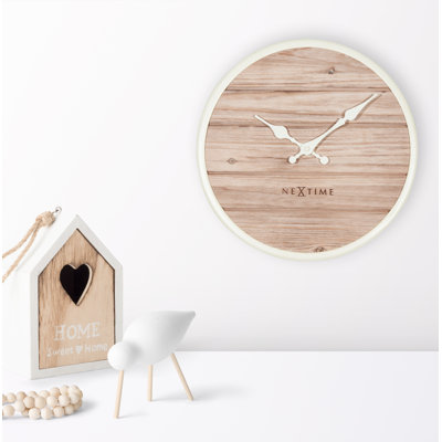 Danica Solid Wood Wall Clock