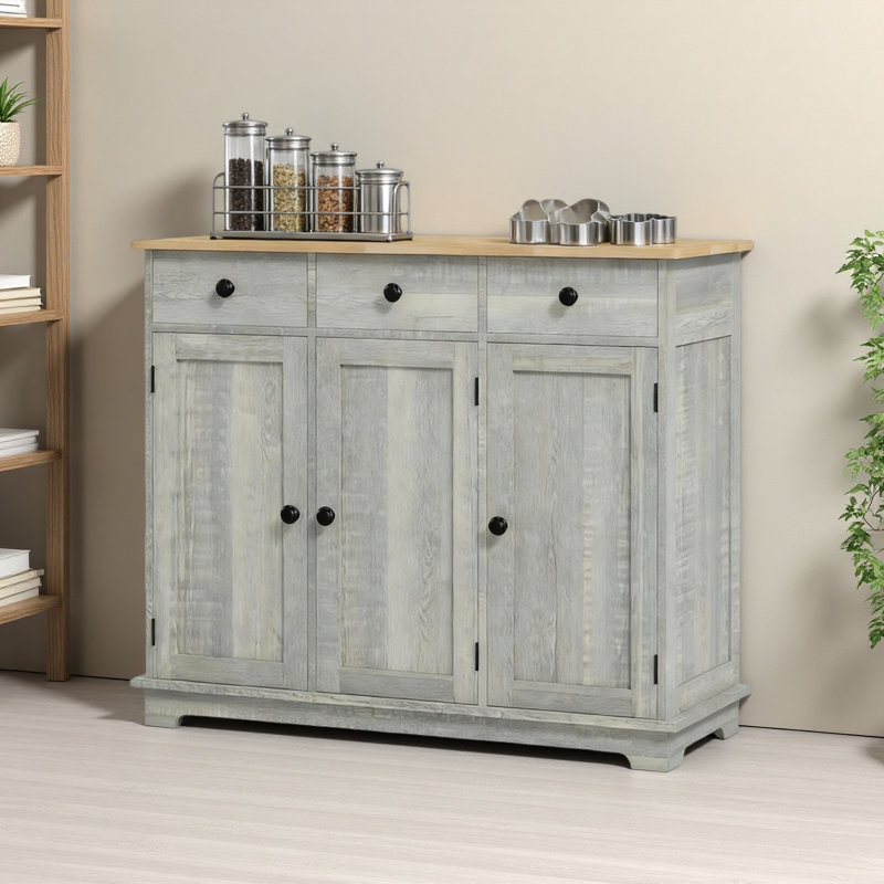 Cabinet d'entrée, armoire de rangement pour la maison, armoire de plancher, Gris clair