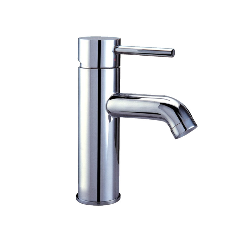 Single-Hole Single-handle Bathroom Faucet with Drain Assembly, Chrome