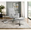 Fauteuil d'appoint pivotant confortable-86945772