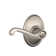 Flair Lever with Wakefield Trim Bed and Bath Lock