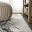 Swirl Marbled Abstract Gray/Black Rug-1338947293