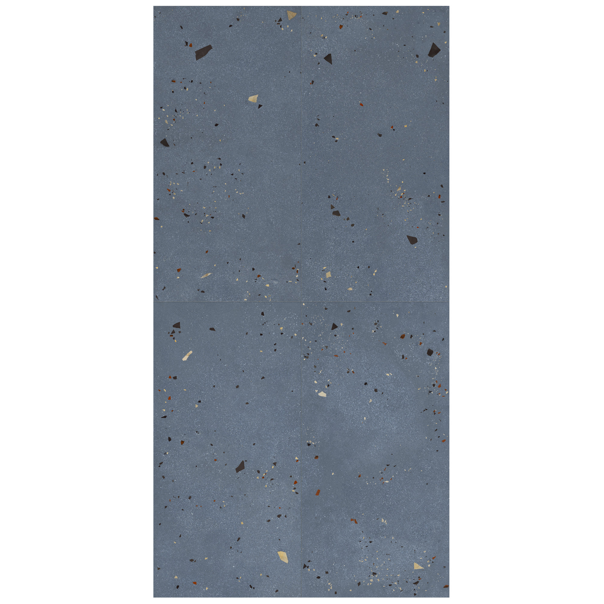 Lane 23" x 47" Porcelain Patterned Wall & Floor Tile (15.49 sq. ft. /box ), Ocean Blue
