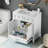 Bathroom Vanity With Sink, Double Doors And Drawer-1190746477
