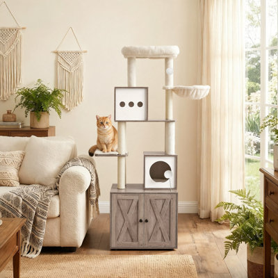 Felise 72.8" H 4-Tier Cat Tree