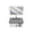 Modern 36" Wall-Mounted Single Bathroom Vanity Set with Mirror-83099330-83099334-83099336