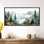 «Green Green Ink Drift Forest Highlands I», impressions sur toile Moody, art mural encadré serein