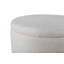 Dareona 51cm Wide Round Pouffe Ottoman-906827614