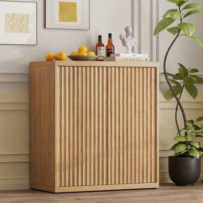 Aguilera 31’’ Sideboard Storage Cabinet With Doors & Shelves
