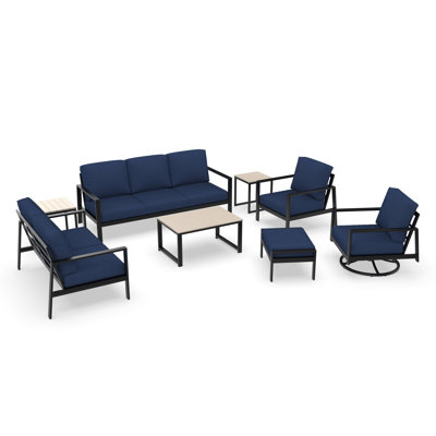 Ensemble de conversation Khosrov avec coussins Sunbrella®