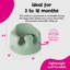 Fauteuil assis pour bébé avec harnais de sécurité réglable Bumbo-104564177