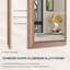 Modern & Contemporary Beveled Metal Framed Rectangular/Square Bathroom Vanity Mirrors with HD Tempered Glass-67756014-67756022-76330048