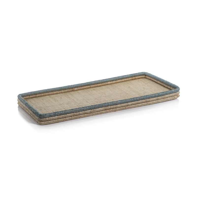 Longshore Tides Oldsmar Tray, 1.5" H x 10.25" W x 24.25" D